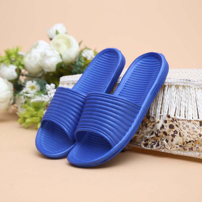 Summer Men Non-slip Bathroom Shower Sandals Slippers ...