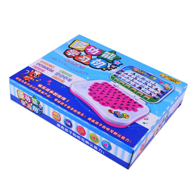 Cartoon Learning Machine Toy Computer Laptop Tablet Kids Educational Toys# 