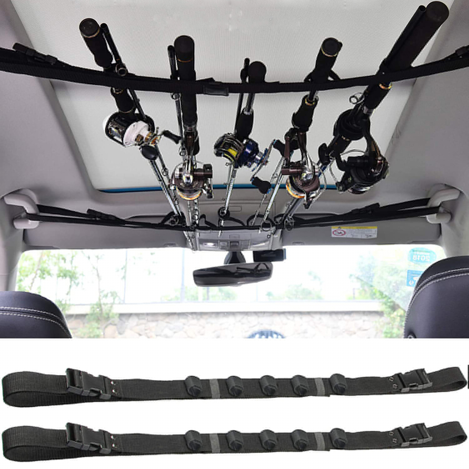 Car Fishing Rod Rack Carrier Reel Combos Pole Holder